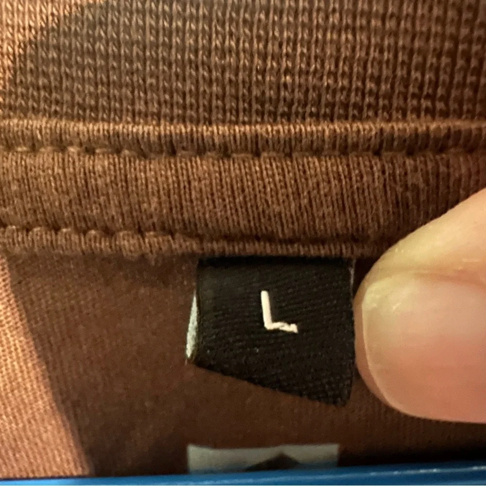Vtg Southpole brown Shirt Mens L Skater Y2K Tee - Picture 6 of 6
